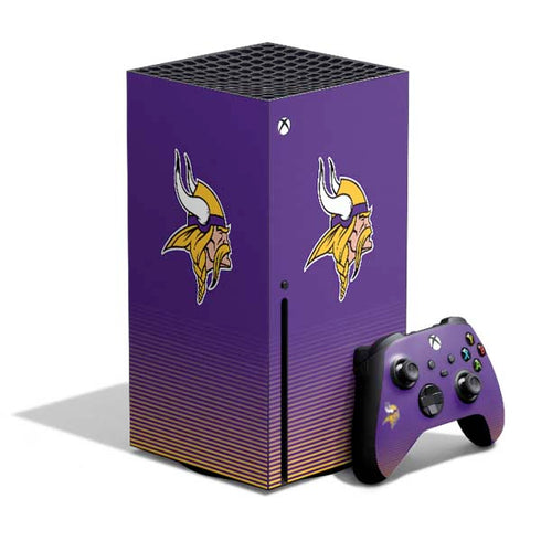 NFL Minnesota Vikings Breakaway Xbox Series X Bundle Skin