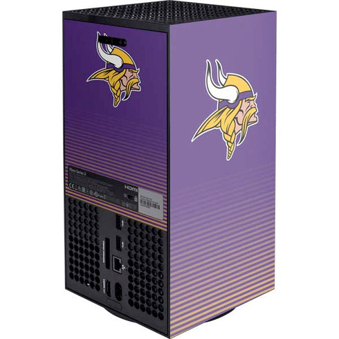 NFL Minnesota Vikings Breakaway Xbox Series X Console Skin