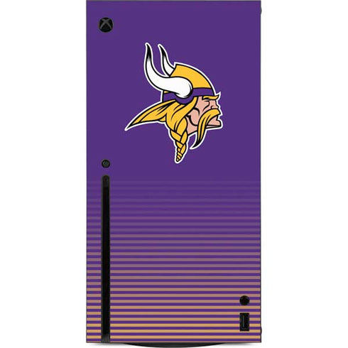 NFL Minnesota Vikings Breakaway Xbox Series X Console Skin