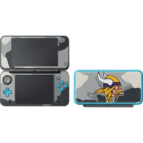 NFL Minnesota Vikings Camo Nintendo 2DS XL (2017) Skin