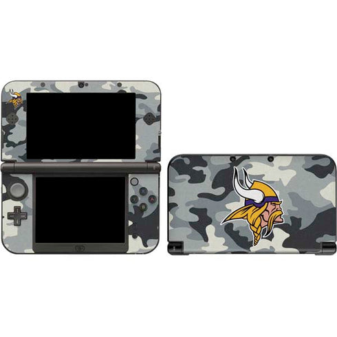 NFL Minnesota Vikings Camo 3DS XL 2015 Skin
