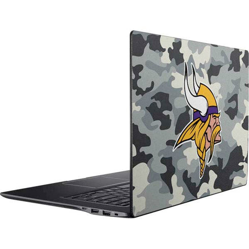 NFL Minnesota Vikings Camo Ativ Book 9 (15.6in 2014) Skin