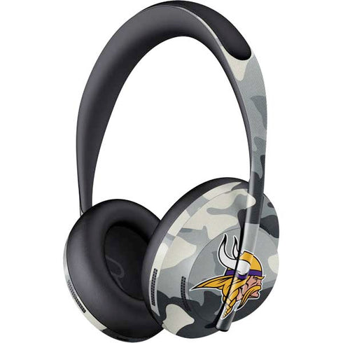 NFL Minnesota Vikings Camo Bose Noise Cancelling Headphones 700 Skin