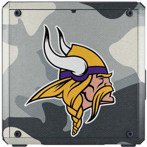 NFL Minnesota Vikings Camo Cooler Master MasterBox Q300L Mini Tower Skin