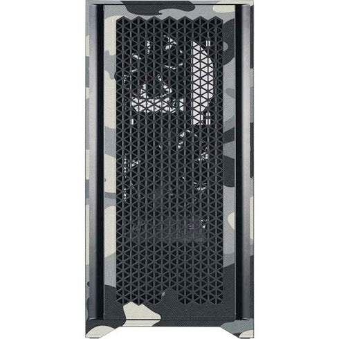 NFL Minnesota Vikings Camo Corsair 4000D Tempered Glass Mid-Tower ATX Case Skin