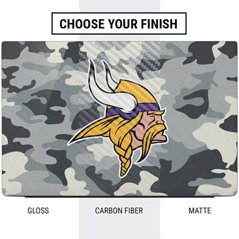 NFL Minnesota Vikings Camo Dell Vostro Skin