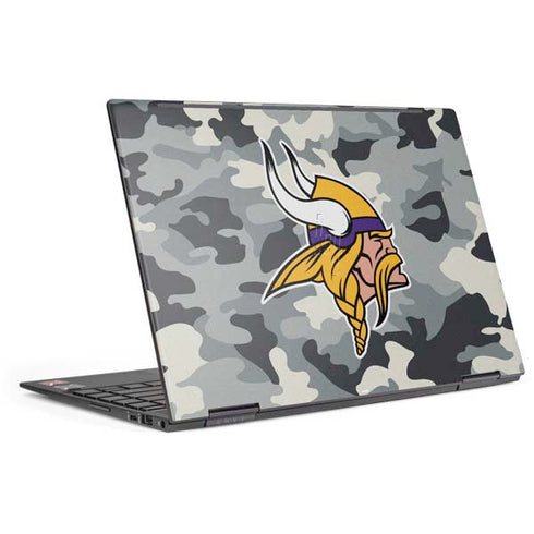 NFL Minnesota Vikings Camo HP Envy Skin