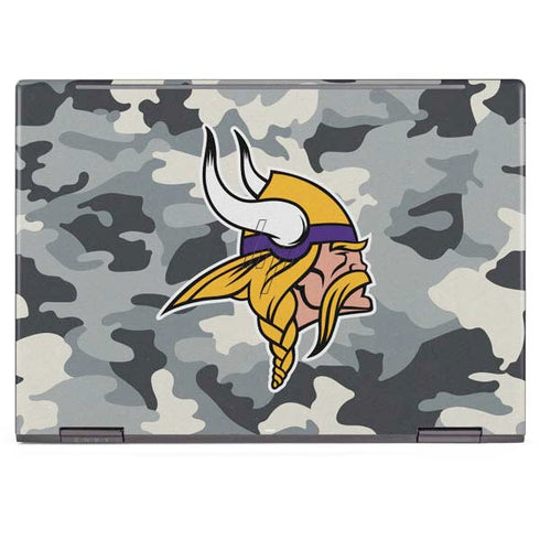 NFL Minnesota Vikings Camo HP Envy Skin
