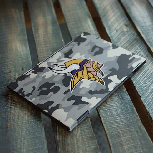 NFL Minnesota Vikings Camo HP Envy Skin