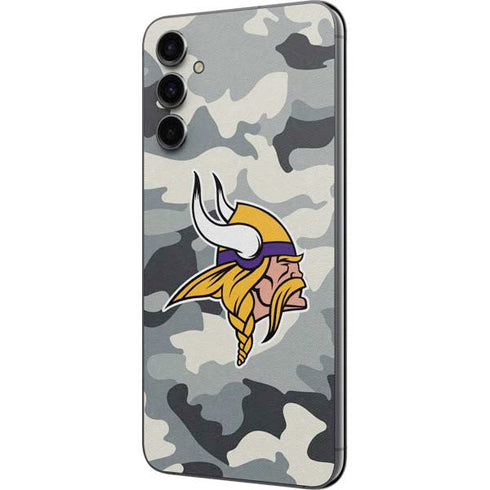 NFL Minnesota Vikings Camo Galaxy A14 5G Skin