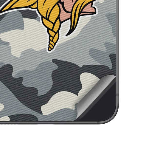 NFL Minnesota Vikings Camo Galaxy A14 5G Skin