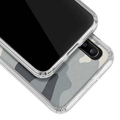 NFL Minnesota Vikings Camo Galaxy A20 Clear Case