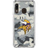 NFL Minnesota Vikings Camo Galaxy A30 Clear Case