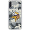 NFL Minnesota Vikings Camo Galaxy A50 Clear Case