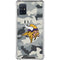 NFL Minnesota Vikings Camo Galaxy A51 5G Clear Case