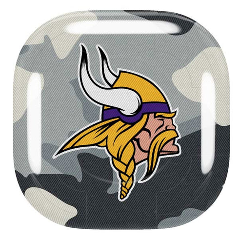 NFL Minnesota Vikings Camo Galaxy Buds Pro Skin