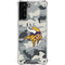 NFL Minnesota Vikings Camo Galaxy S21 Plus 5G Clear Case