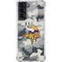 NFL Minnesota Vikings Camo Galaxy S22 Clear Case