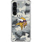 NFL Minnesota Vikings Camo Galaxy S23 Clear Case