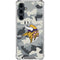NFL Minnesota Vikings Camo Galaxy S23 FE Clear Case