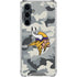NFL Minnesota Vikings Camo Galaxy S23 FE Clear Case