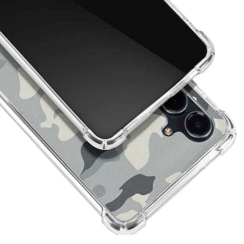 NFL Minnesota Vikings Camo Galaxy S23 FE Clear Case