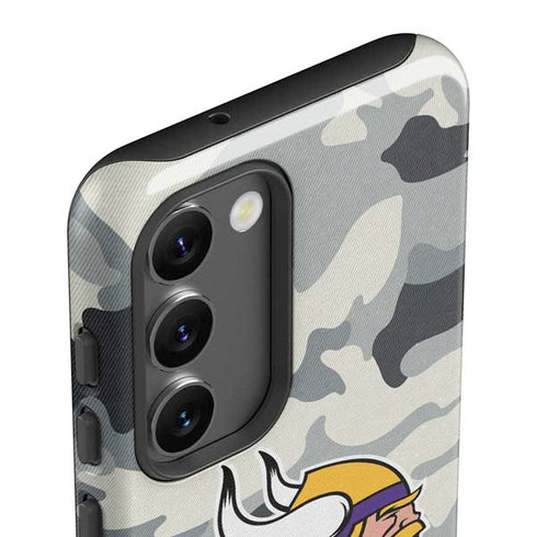 NFL Minnesota Vikings Camo Galaxy S23 Plus Pro Case