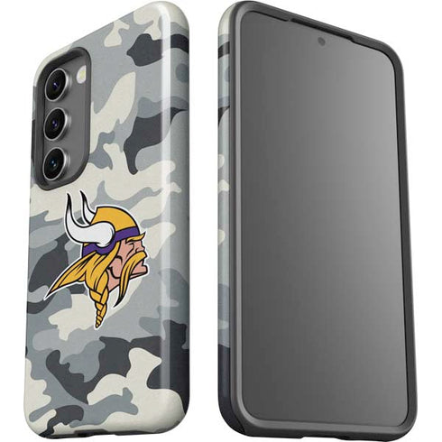NFL Minnesota Vikings Camo Galaxy S23 Plus Pro Case