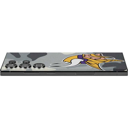 NFL Minnesota Vikings Camo Galaxy S23 Ultra Skin