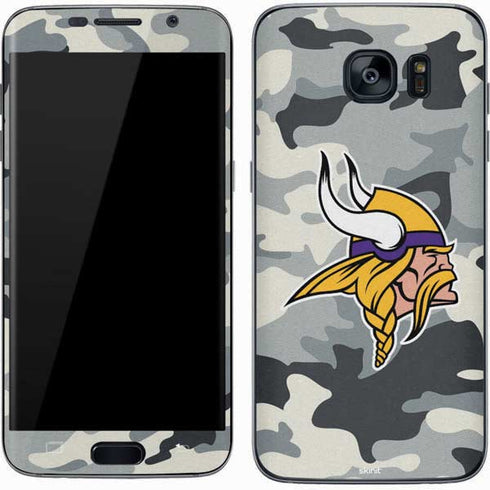NFL Minnesota Vikings Camo Galaxy S7 Skin