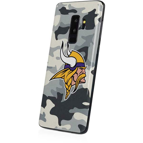 NFL Minnesota Vikings Camo Galaxy S9 Plus Skin