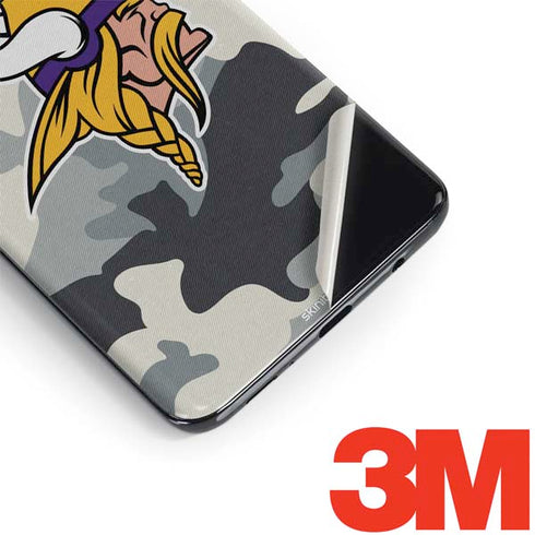 NFL Minnesota Vikings Camo Galaxy S9 Plus Skin