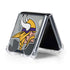 NFL Minnesota Vikings Camo Galaxy Z Flip5 5G Clear Case