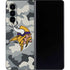 NFL Minnesota Vikings Camo Galaxy Z Fold4 5G Skin