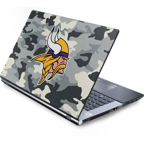 NFL Minnesota Vikings Camo Generic Laptop Skin