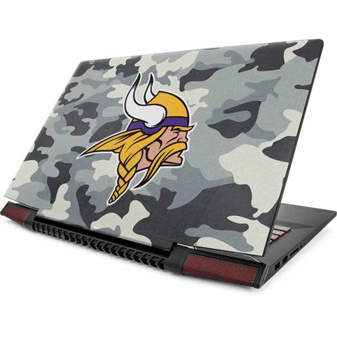 NFL Minnesota Vikings Camo Lenovo IdeaPad Skin