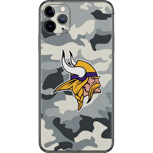 NFL Minnesota Vikings Camo iPhone 11 Pro Max Skin