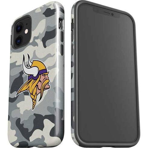 NFL Minnesota Vikings Camo iPhone 12 Impact Case