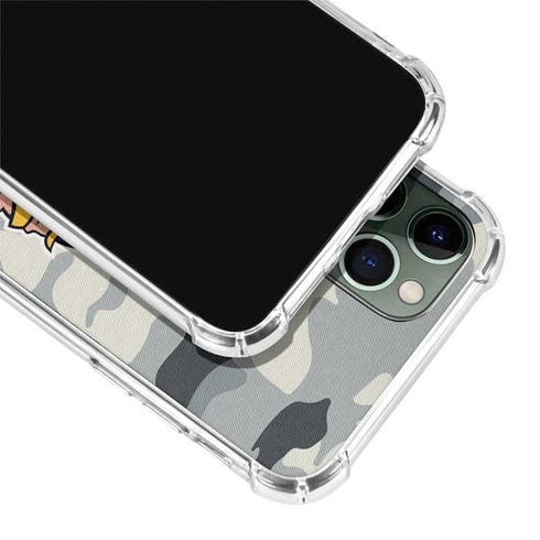 NFL Minnesota Vikings Camo iPhone 12 Pro Clear Case