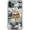 NFL Minnesota Vikings Camo iPhone 12 Pro Max Clear Case