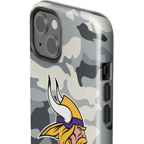 NFL Minnesota Vikings Camo iPhone 13 Impact Case
