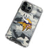 NFL Minnesota Vikings Camo iPhone 13 Pro Clear Case
