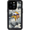 NFL Minnesota Vikings Camo iPhone 14 Pro Waterproof Case