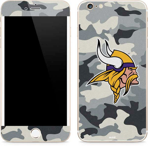 NFL Minnesota Vikings Camo iPhone 6/6s Plus Skin
