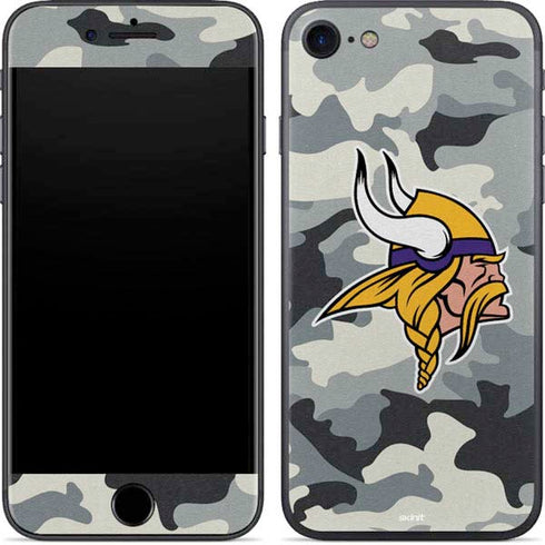 NFL Minnesota Vikings Camo iPhone 7 Skin