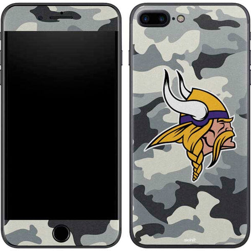 NFL Minnesota Vikings Camo iPhone 8 Plus Skin