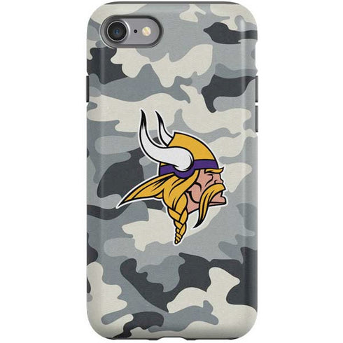 NFL Minnesota Vikings Camo iPhone SE (2nd & 3rd Gen) Pro Case