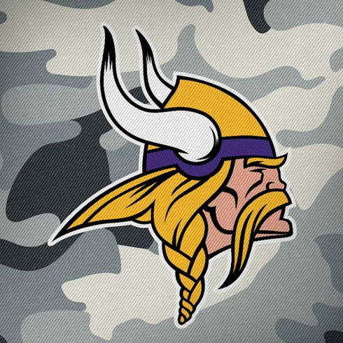 NFL Minnesota Vikings Camo iPhone X Skin