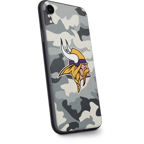 NFL Minnesota Vikings Camo iPhone XR Skin
