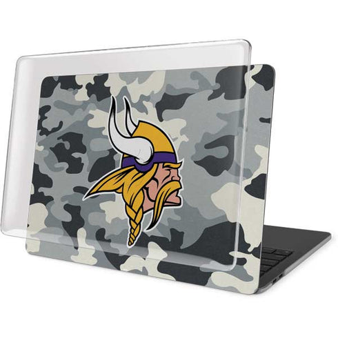 NFL Minnesota Vikings Camo MacBook Pro 13in (2020) Case plus Skin